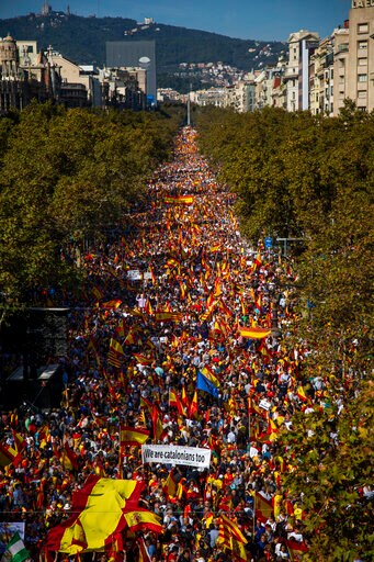 Catalans against Secession Are Alarmed by Recent Violence