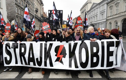 Protests Erupt in Poland over Plan to Tighten Abortion Law