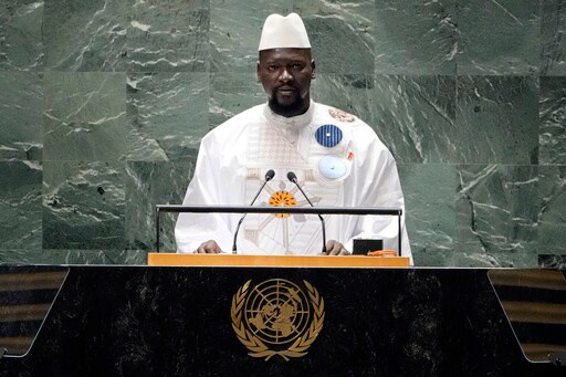 Guinea's Leader Defends Coups in Africa and Rebuffs the West, Saying Things Must Change