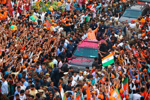 PM Modi Files Nomination Papers in India's General Election