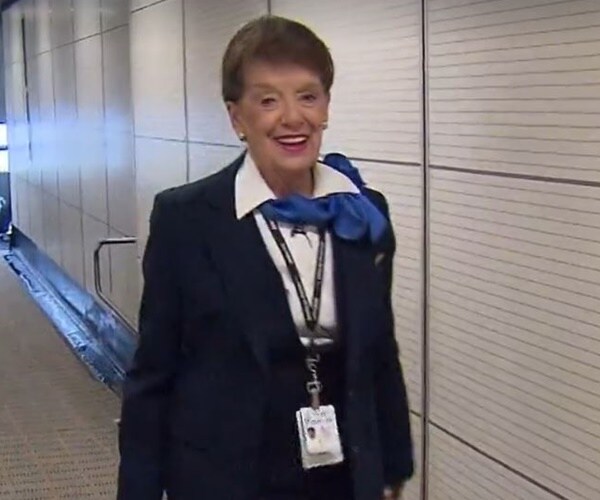 81-Year-Old American Airlines Attendant Has Been Working Since the Eisenhower Admin.