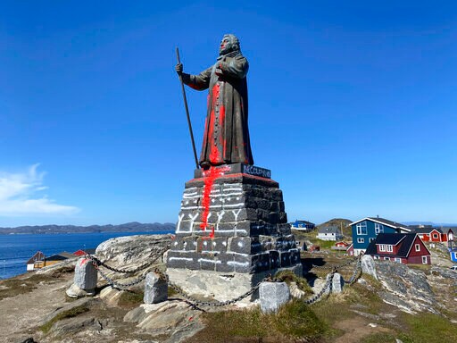Greenland: Police Arrest Suspects in Statue Vandalism Case