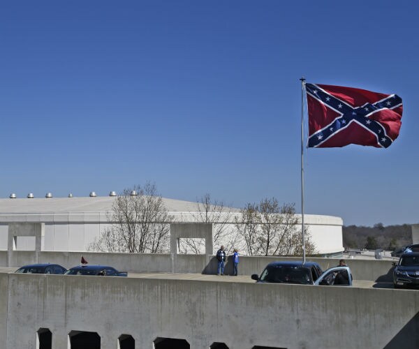 Confederate Flag Flies Next to NCAA Arena in South Carolina