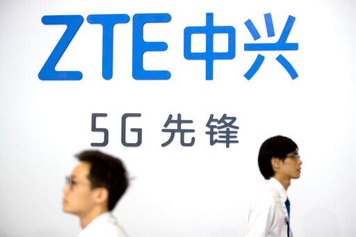 China's ZTE Says Probation Ends after Clash with Washington