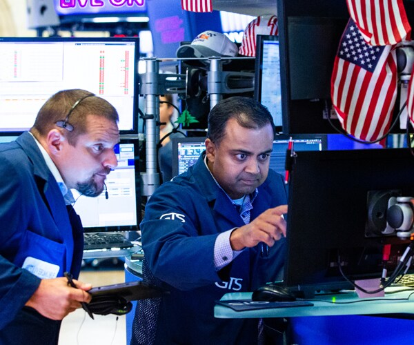 Traders at the New York Stock Exchange