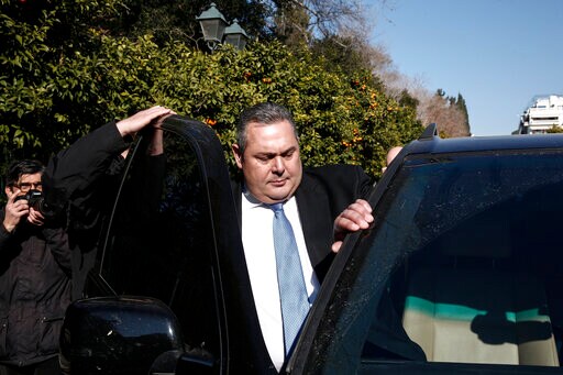 Greek Defense Minister Resigns over Macedonia Name Change