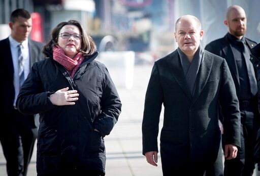 Merkel's Fate Hangs on Vote by Potential Coalition Partner