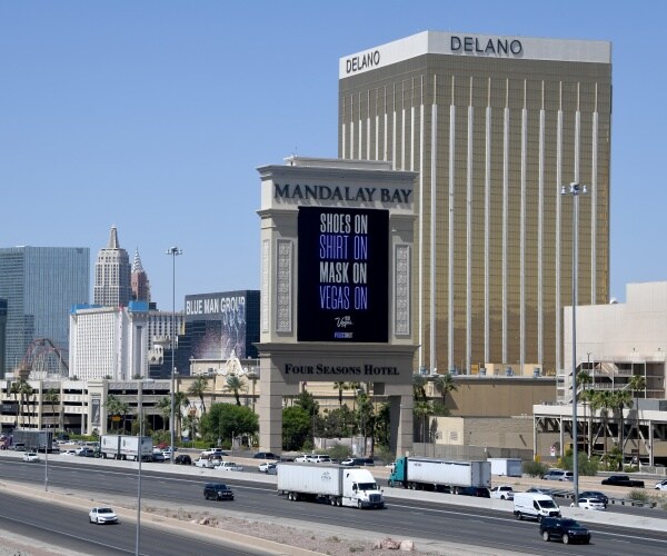 nevada casino building in front of road