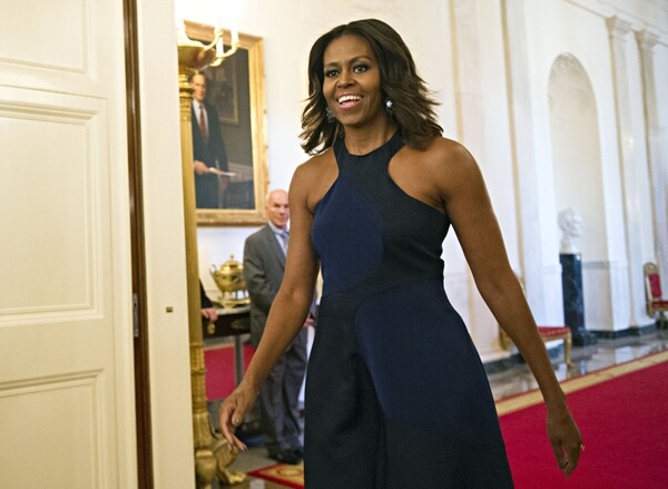 First Lady Stumps for Democrats in Detroit, Iowa