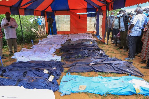 Kenya Doomsday Cult Deaths Top 400 as Detectives Exhume 12 More Bodies, with the Pastor in Custody