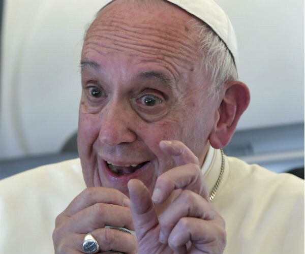 Pope Says Will Keep Open Mind with Trump at Vatican Meeting