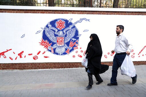 Iran Unveils Anti-American Murals at Former US Embassy