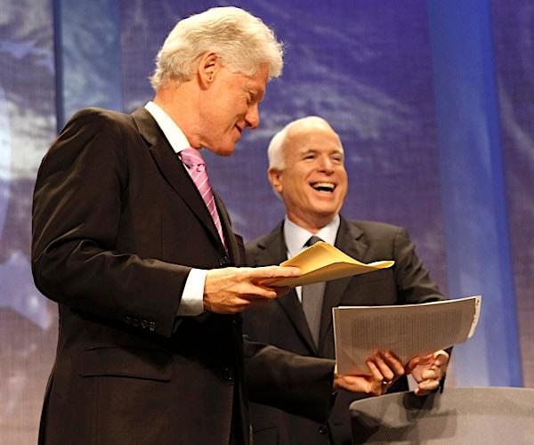 Bill Clinton: 'Don't Bet Against John McCain'