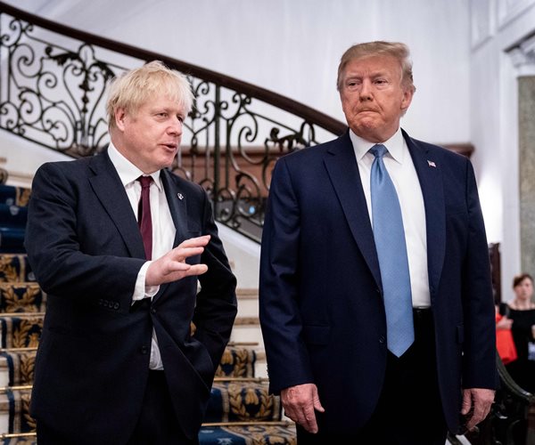 British PM Johnson to Trump: 'Best' You Keep Out of UK Election