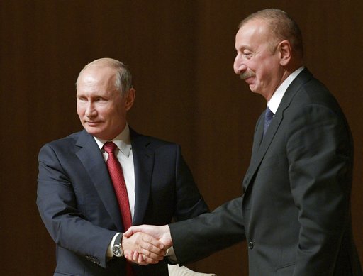 Putin Touts Russian Investments During Azerbaijan Visit