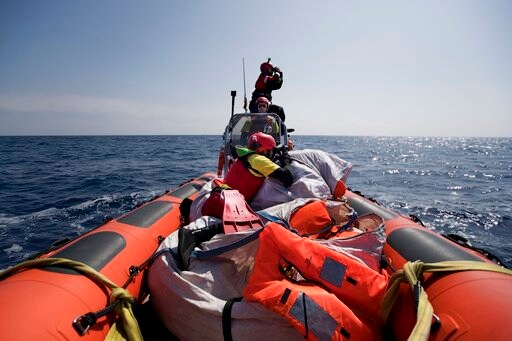 The Latest: Boat with 199 Migrants Stopped in Turkish Waters