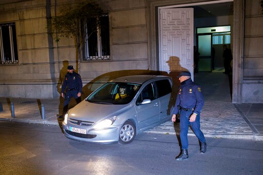 The Latest: Bail Posted for Catalan Parliament Speaker