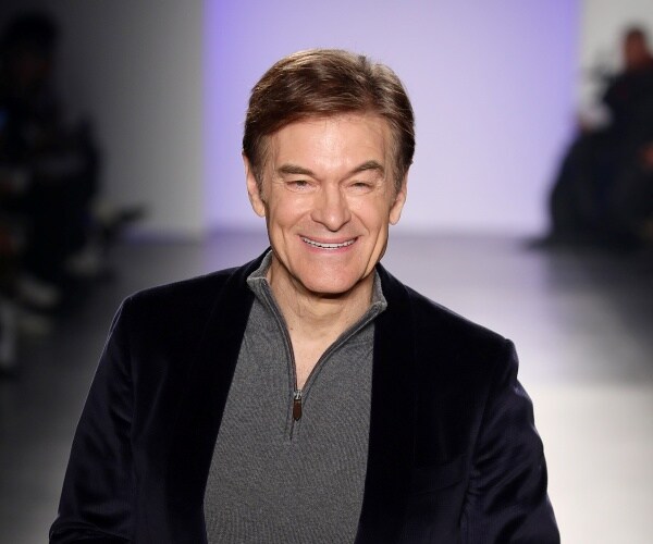 dr oz walks runway