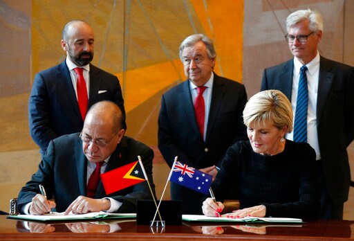 Australia and East Timor Sign Maritime Border Treaty