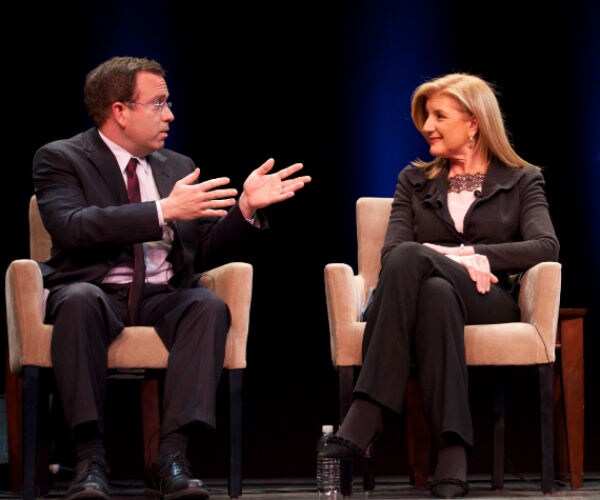 dana milbank and  arianna huffington