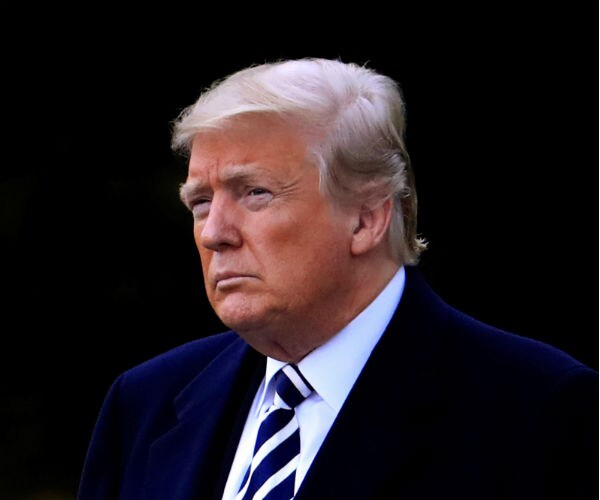 us president donald j trump on his way to a 2018 midterm rally   