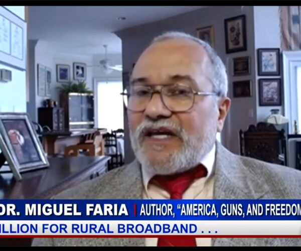 Dr. Miguel Faria to Newsmax TV: 1990s Law Stops 'Gun Control Propaganda'