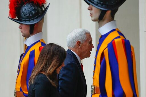 US Vice President Pence Meets Pope Francis at the Vatican