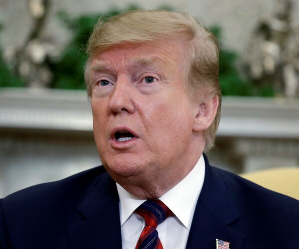 us president donald trump in the oval office of the white house 