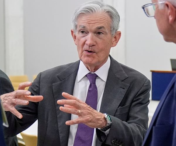 Federal Reserve Chairman Jerome Powell made no mention of monetary policy in his opening remarks at ...