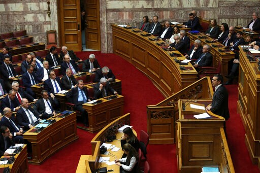 The Latest: Greek PM Tsipras Survives Confidence Vote