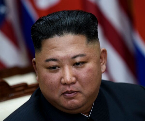  North Korea's leader Kim Jong Un is shown
