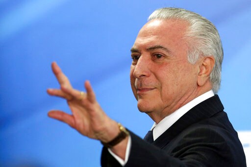 Corruption Charge Increases Pressure on Brazil's President