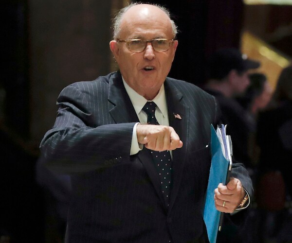 Page Six: Giuliani Has Emergency Surgery After Fall