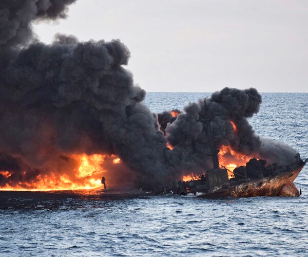 Iranian Tanker Sinks After Collision in East China Sea