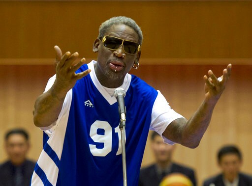North Korea Expecting Visit from Former NBAer Dennis Rodman