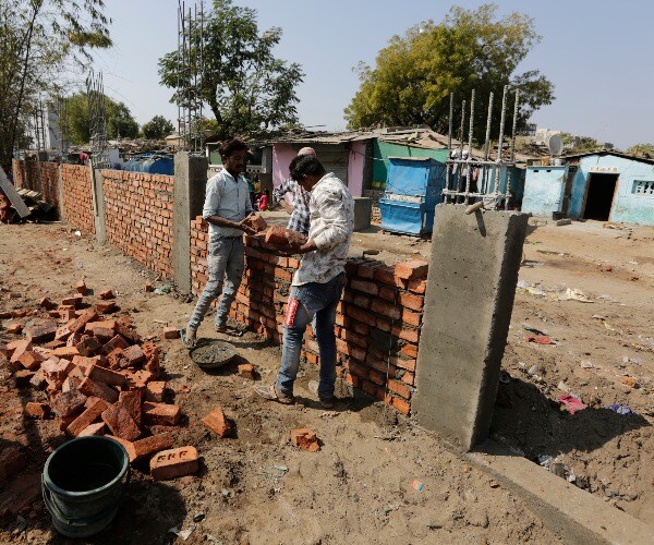 Trump Gets a Wall ... in India, of All Places