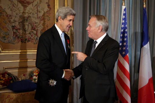 John Kerry Awarded French Legion of Honor for Peace-making