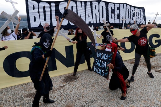 Critics of Brazil's President Being Targeted by Security Law