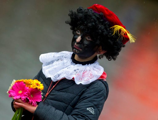 Protests to Greet Dutch Santa and His Black-faced Sidekick