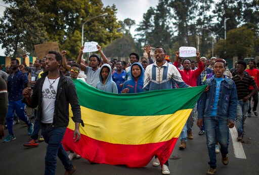Ethiopians Protest in Capital against Weekend Violence