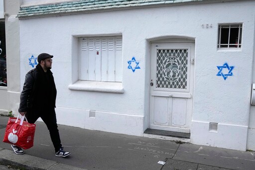 France Blames Russia for a Digital Effort to Whip up Online Controversy over Stars of David Graffiti