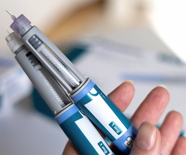 close up of GLP-1 injectors