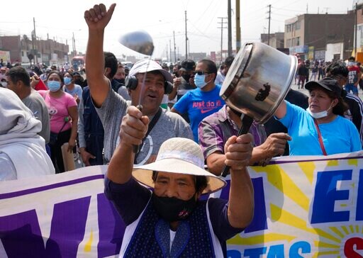 Peru Imposes Curfew to Quell Protests over Rising Prices