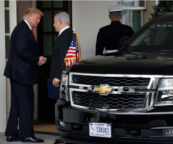 trump and netanyahu in march of this year 