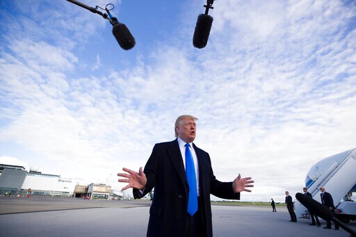 The Latest: Excerpts from Trump's D-Day Speech Released