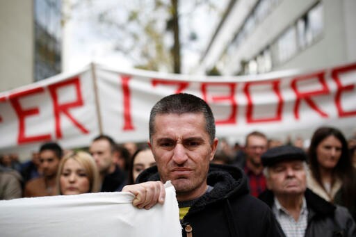 Residents of Bosnian Town Protest Allegedly Rigged Election