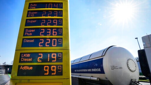 German Finance Chief Wants Measures to Curb Fuel Price Hike