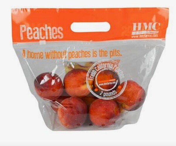 package of peaches recalled due to Listeria 