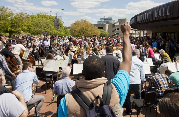 Baltimore Symphony Orchestra's Free Concert Calms Jangled City