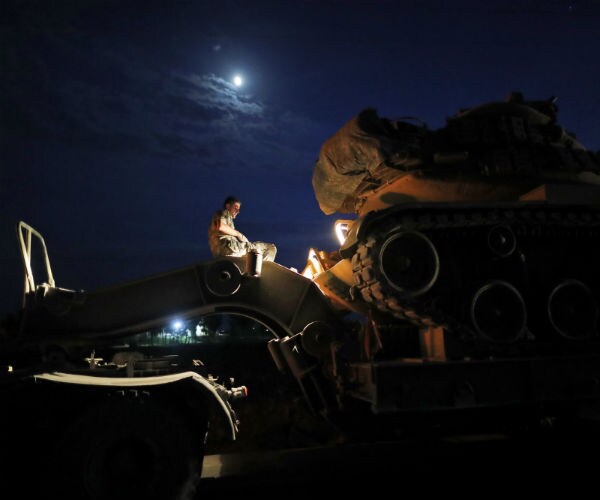 Ahead of Offensive, Turkey Says it Strikes Syria-Iraq Border